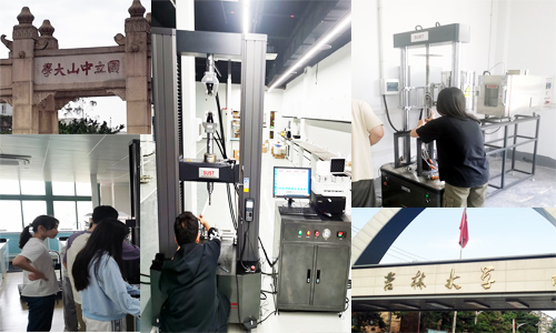 圖片新聞：炎日驕陽交貨忙，眾多高校合作結(jié)碩果